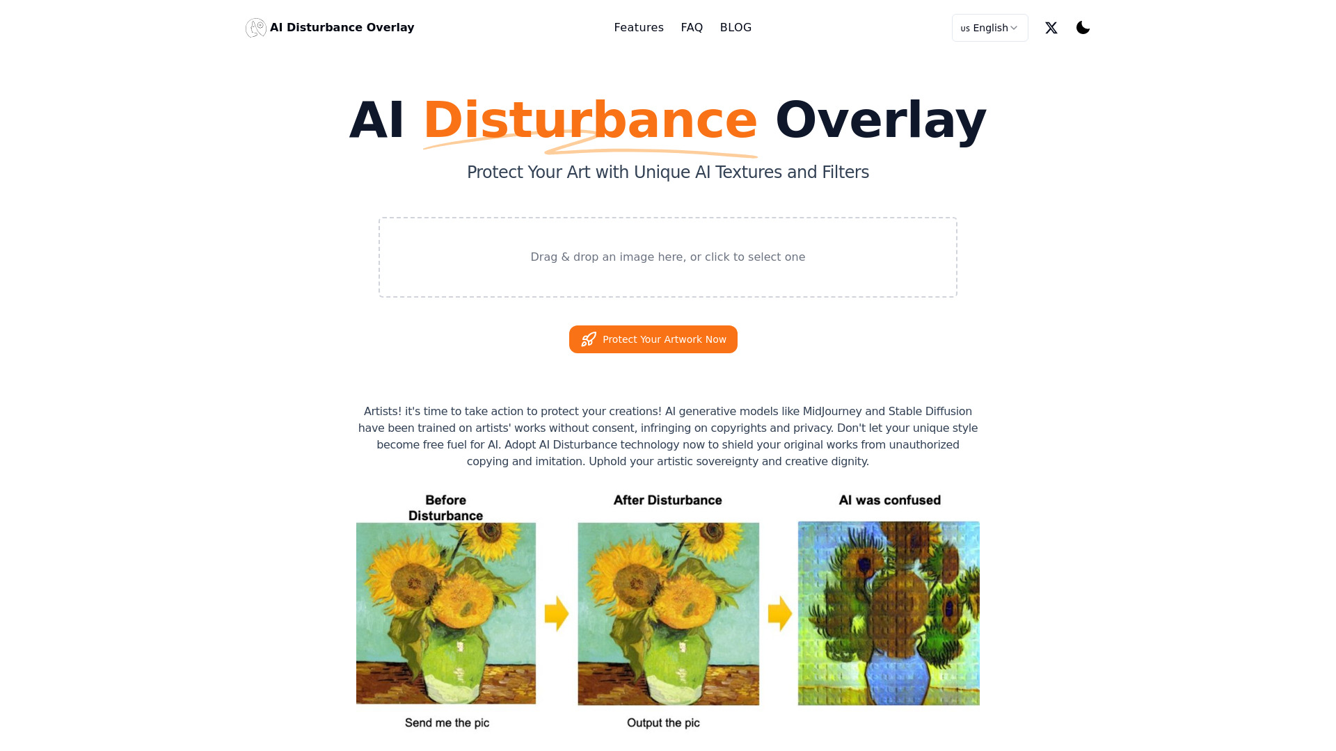 AI Disturbance Overlay screenshot