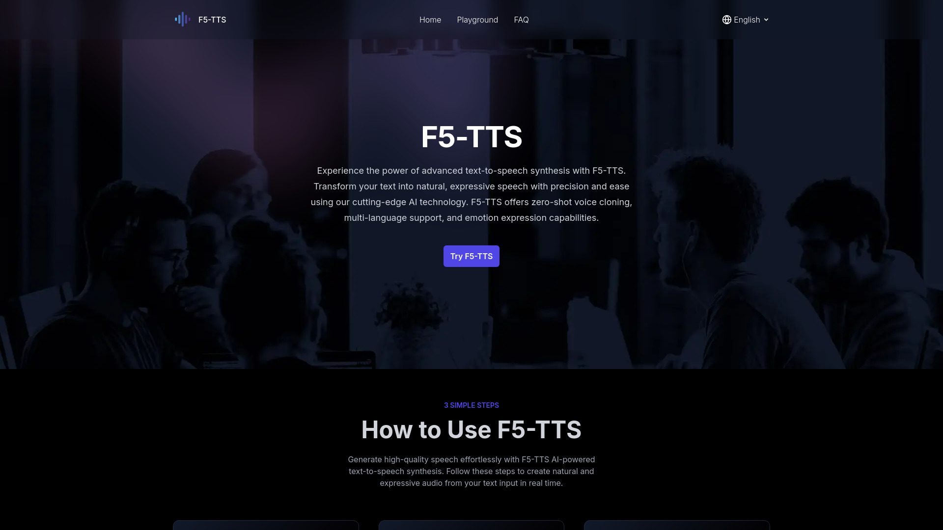 F5-TTS screenshot