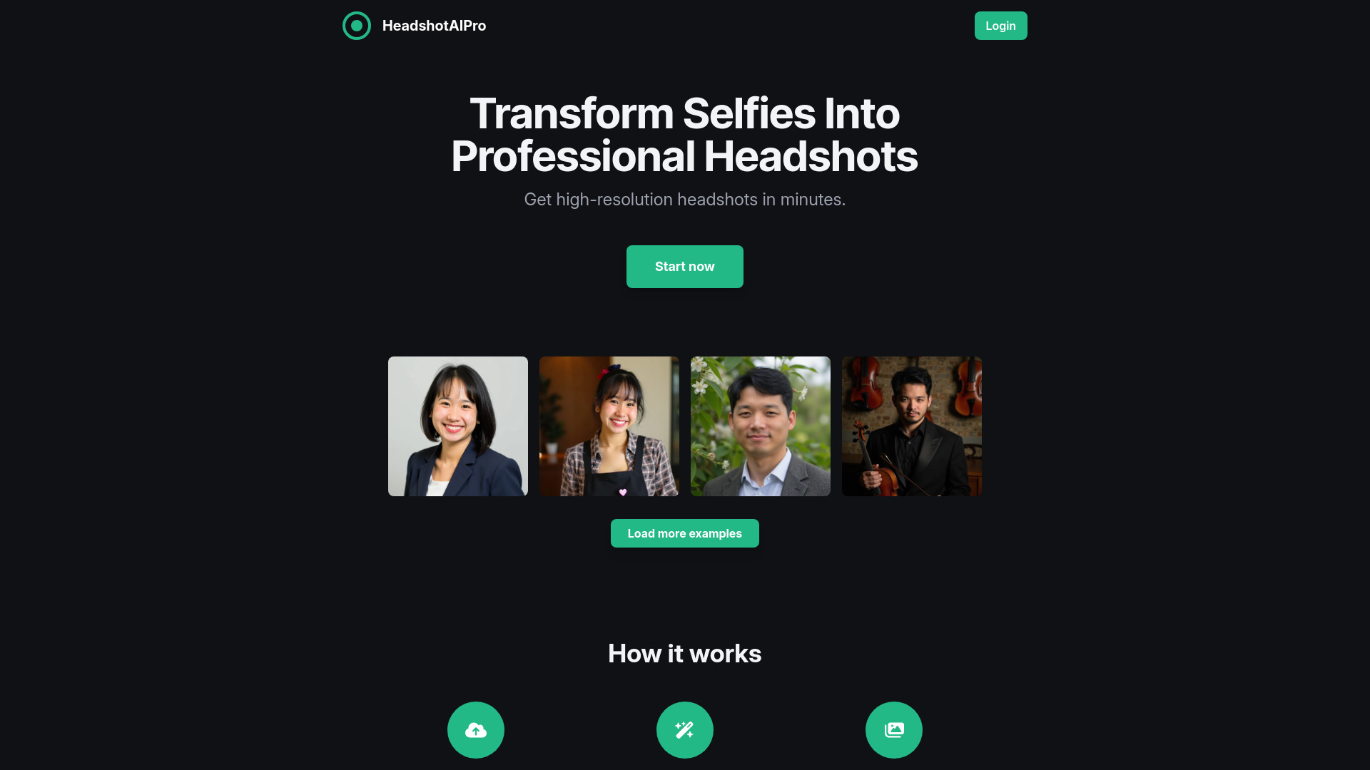 HeadshotAIPro screenshot