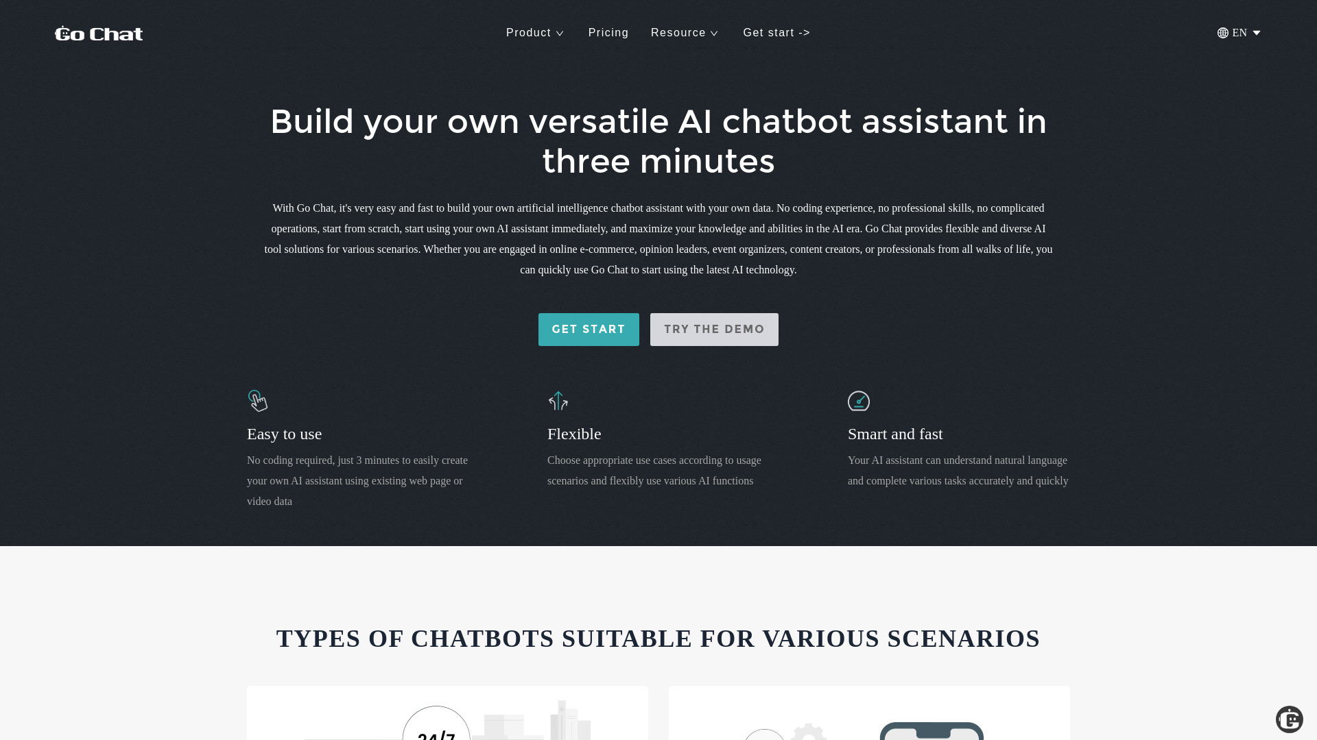 Go Chat screenshot