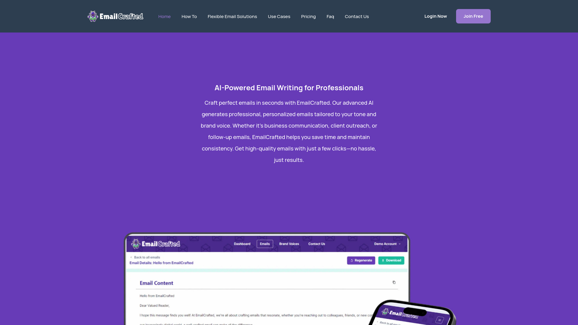EmailCrafted screenshot