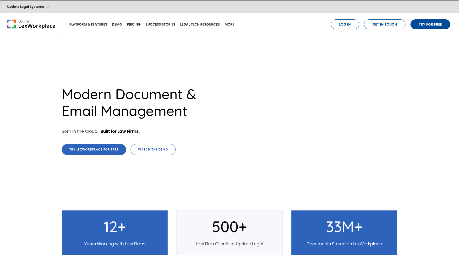 LexWorkplace screenshot