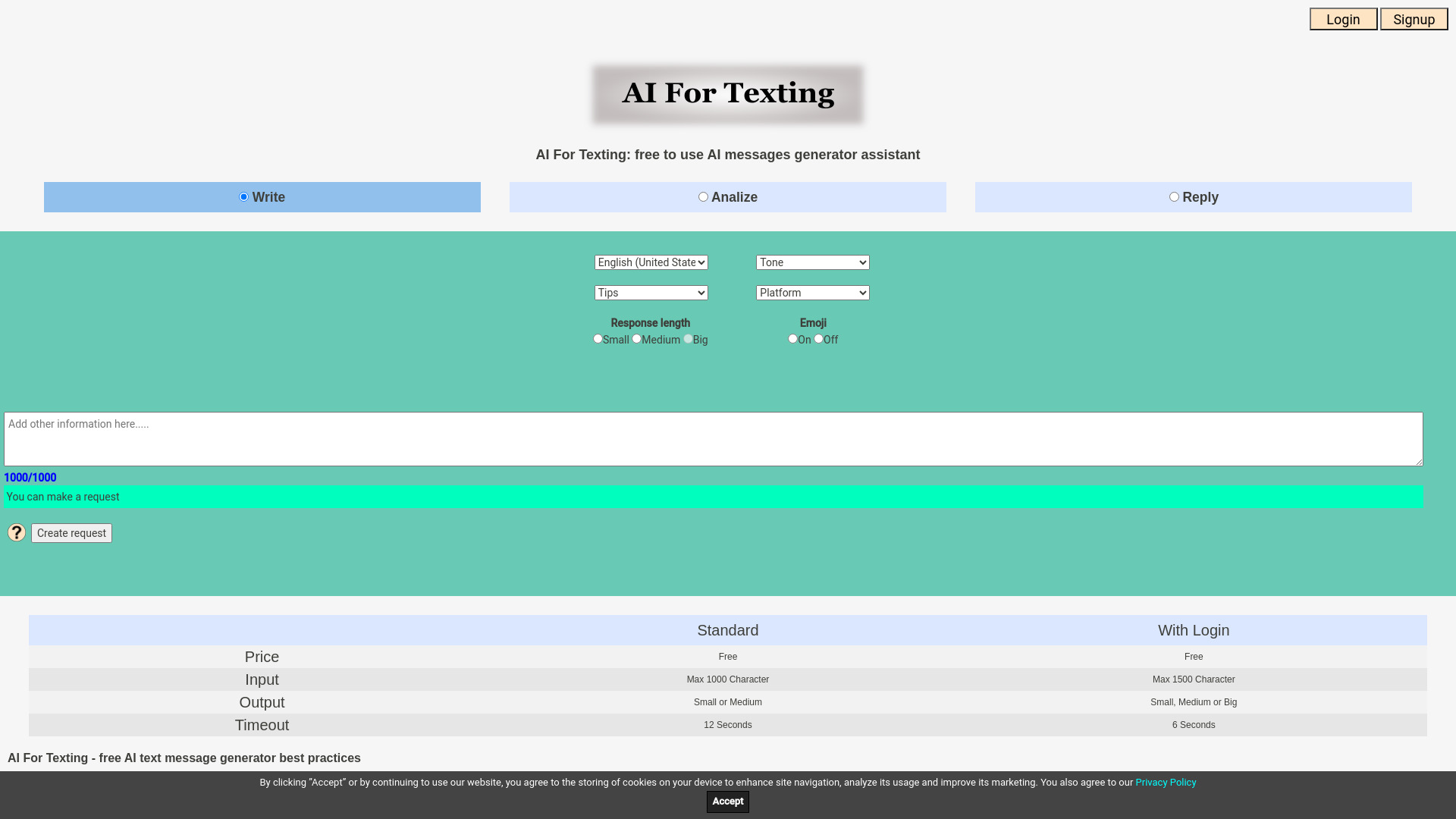 AI For Texting screenshot