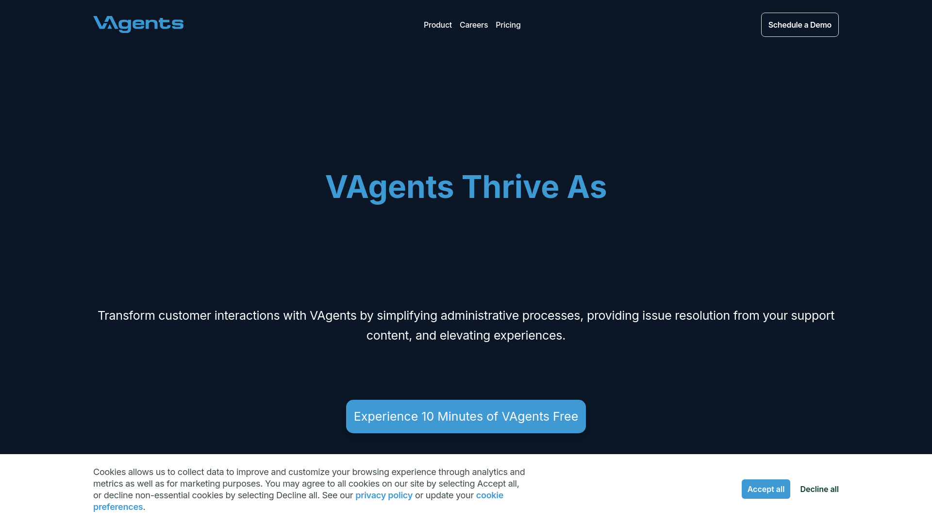 VAgents screenshot