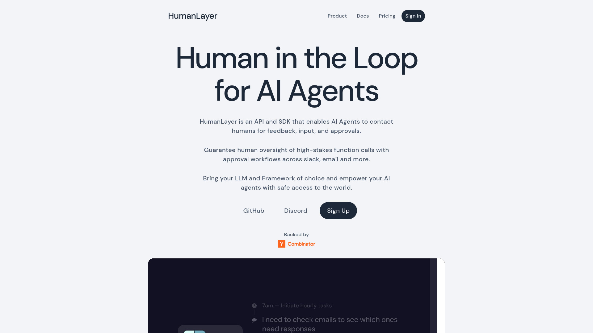 HumanLayer screenshot