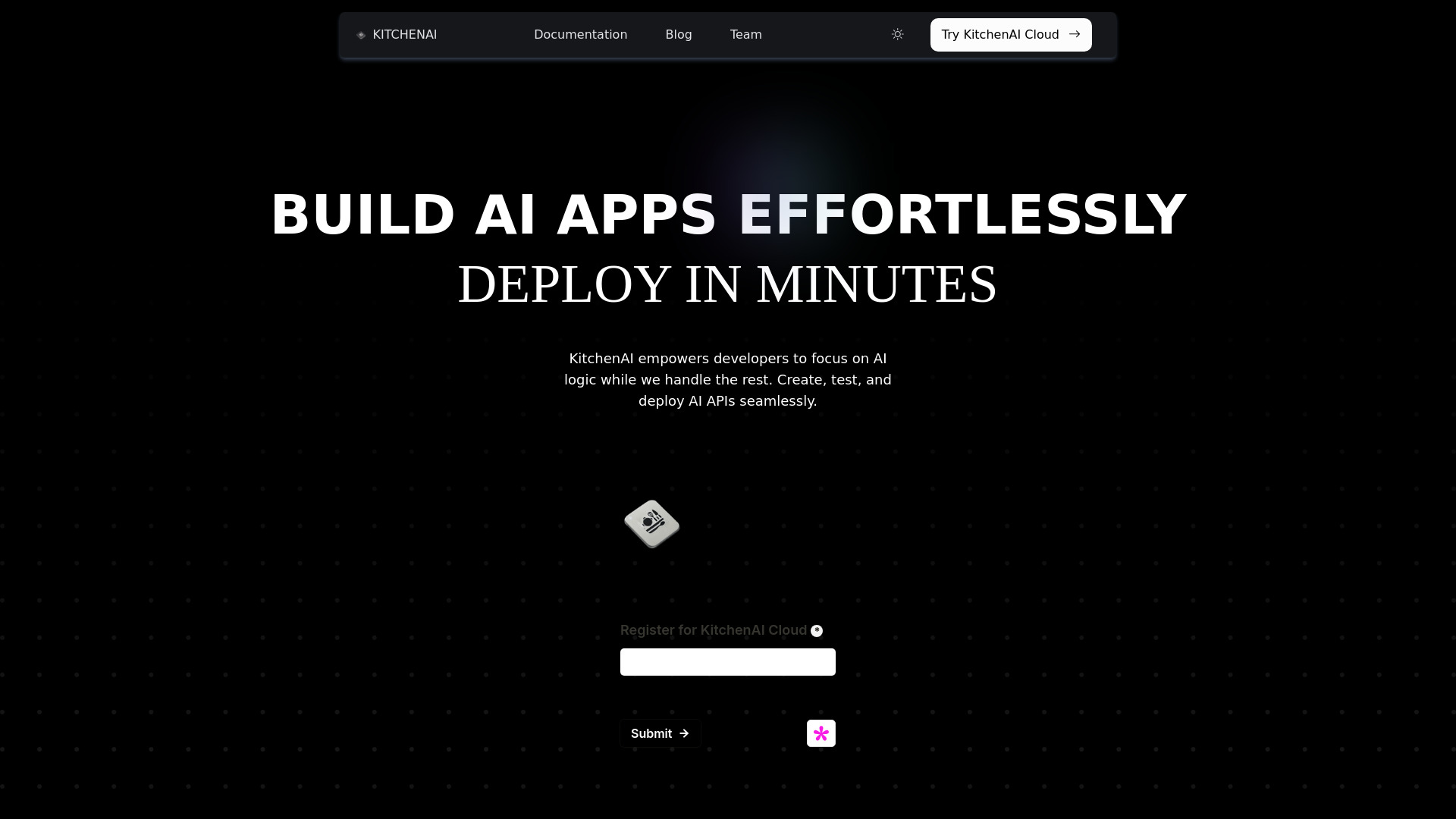 KitchenAI screenshot