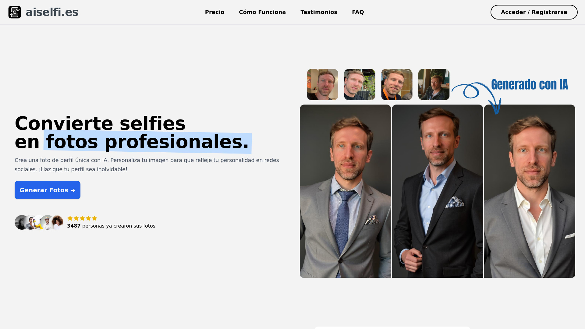 AISelfi.es screenshot