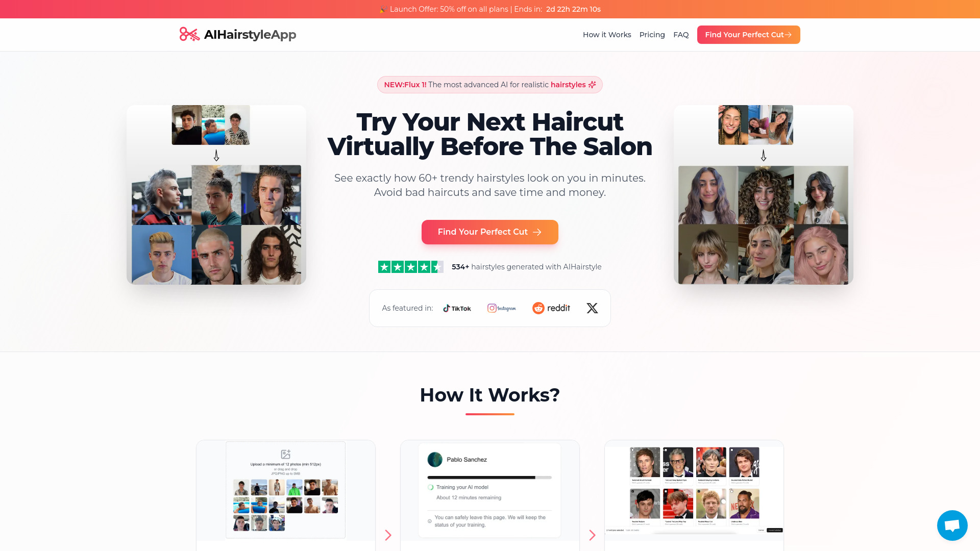 HaircutAI screenshot