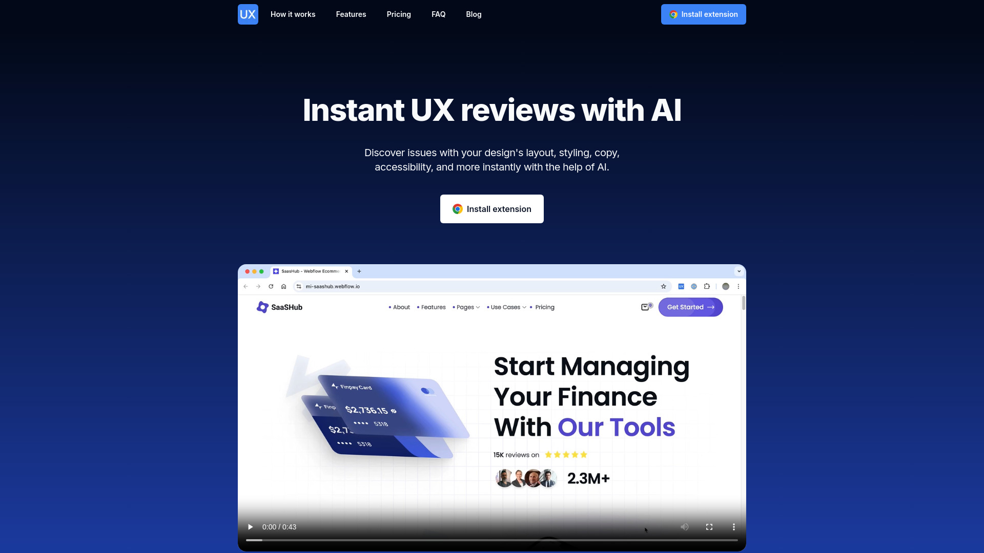 UX Eyer screenshot
