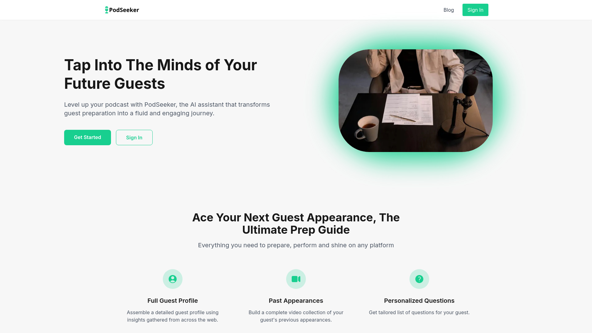 PodSeeker screenshot