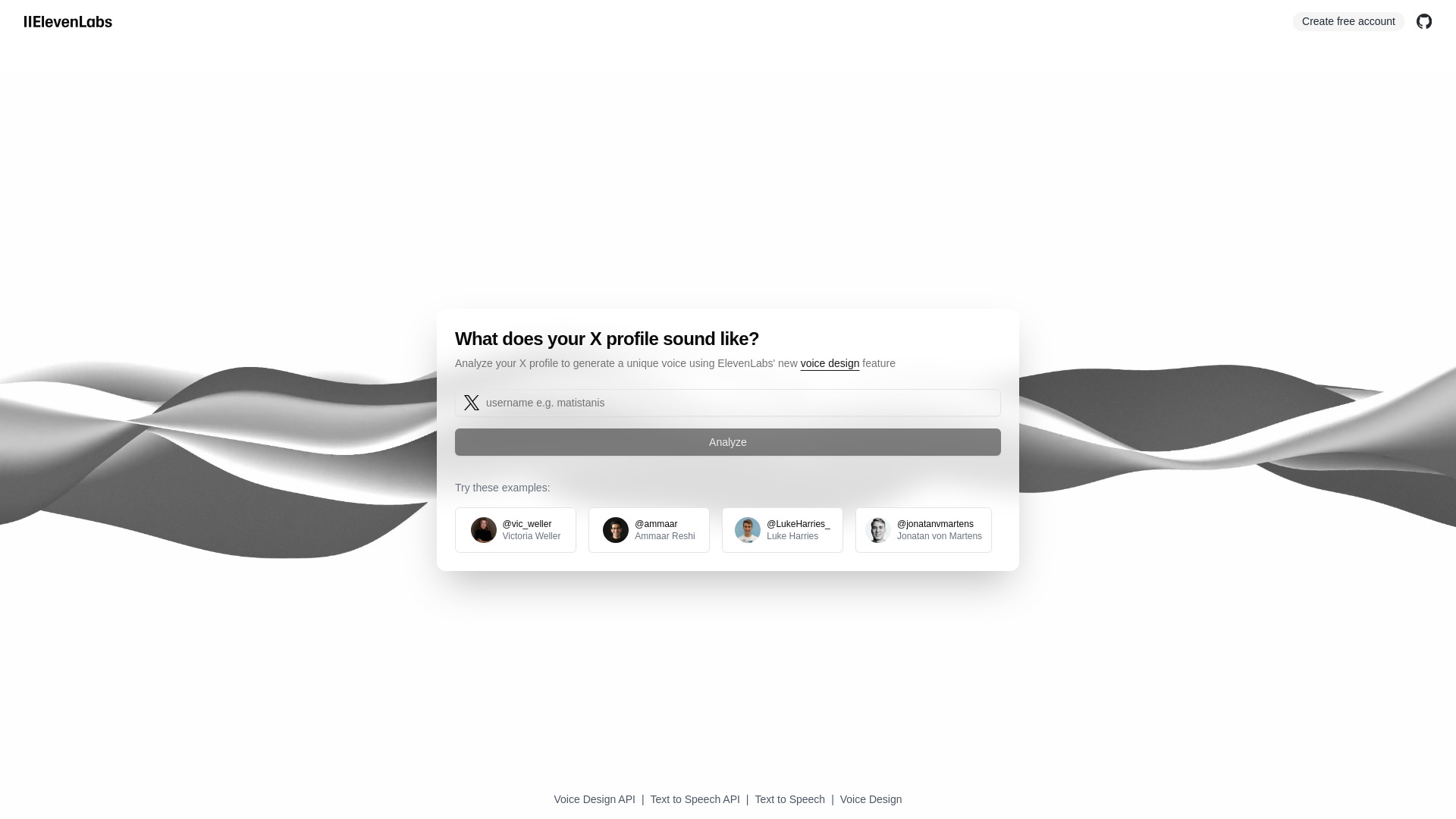 ElevenLabs screenshot