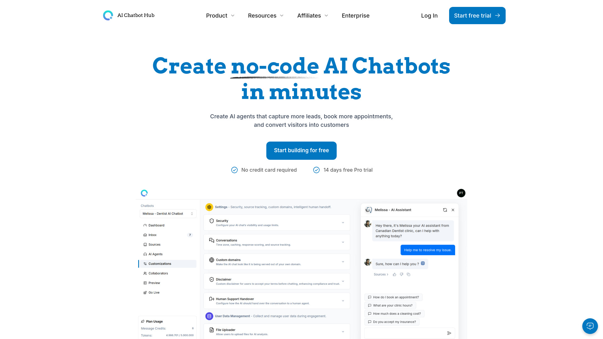 AI Chatbot Hub screenshot