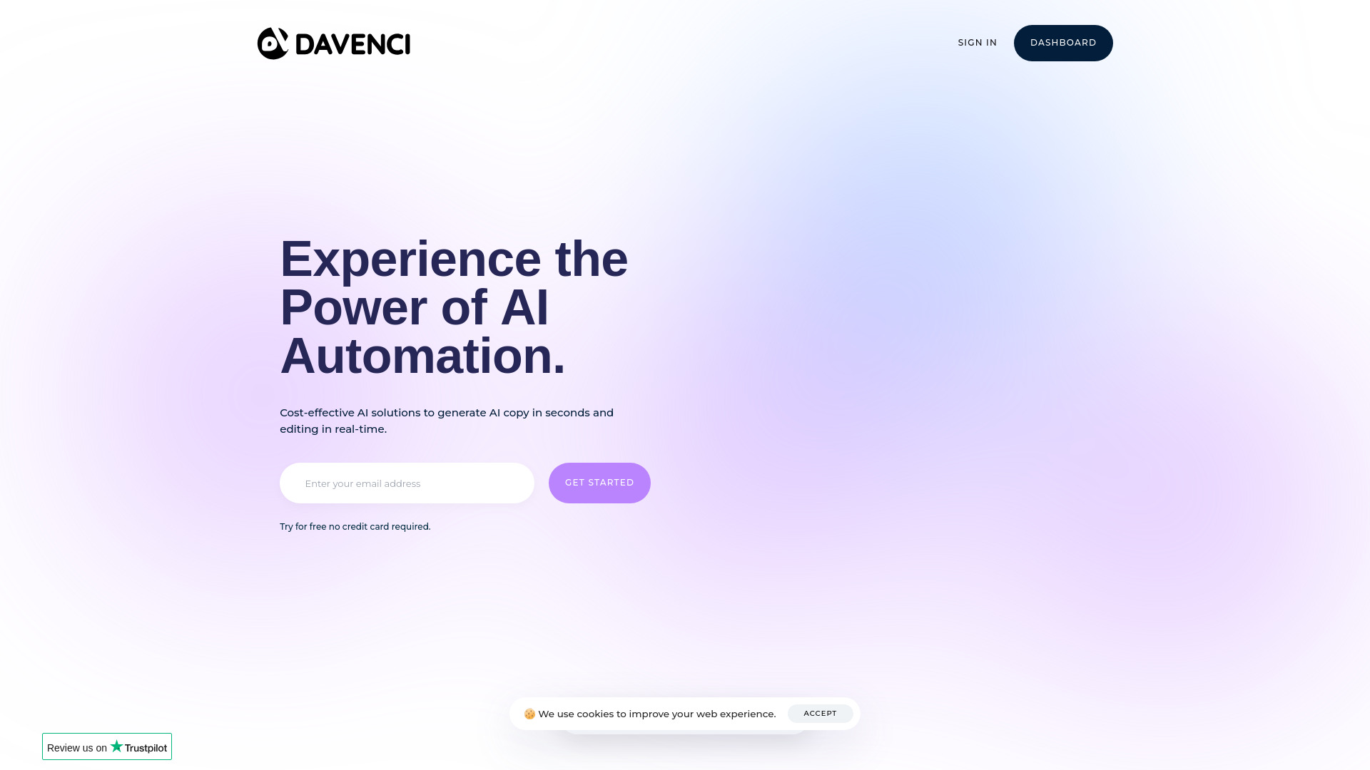 Davenci AI screenshot