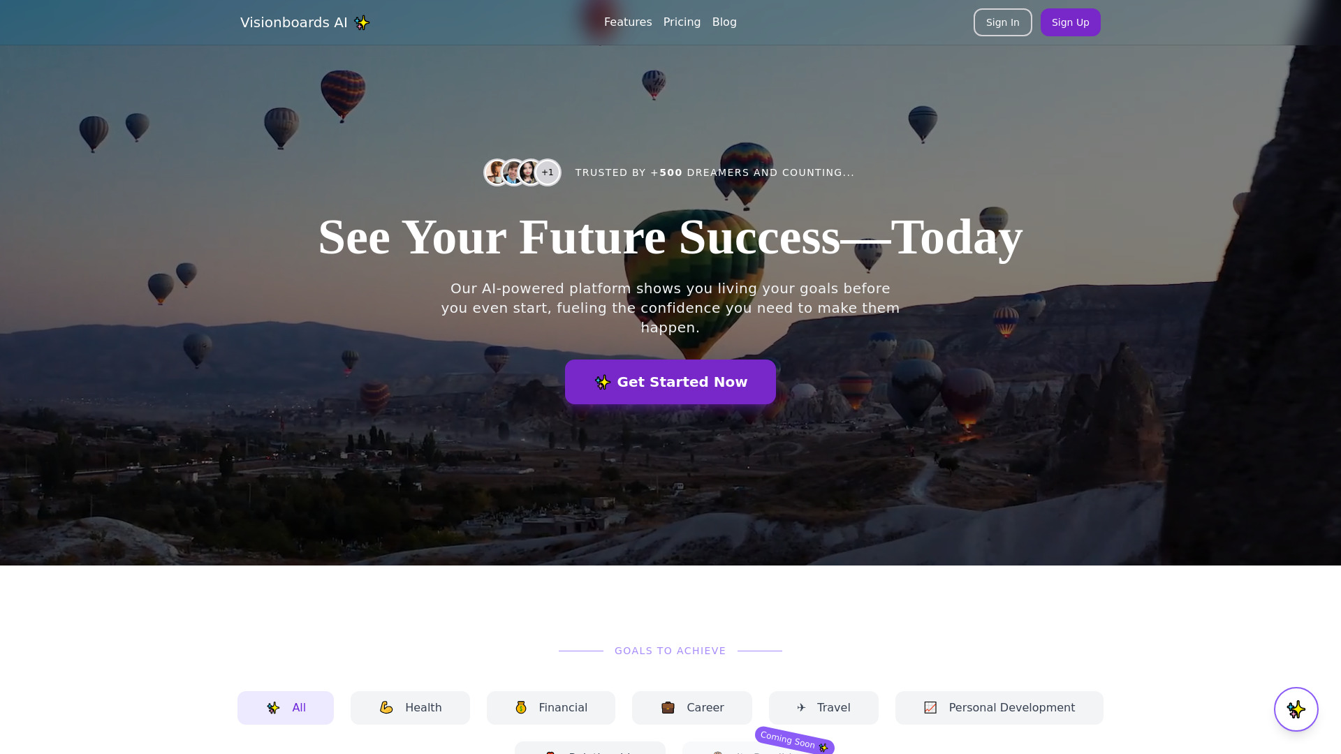 Vision Boards AI screenshot