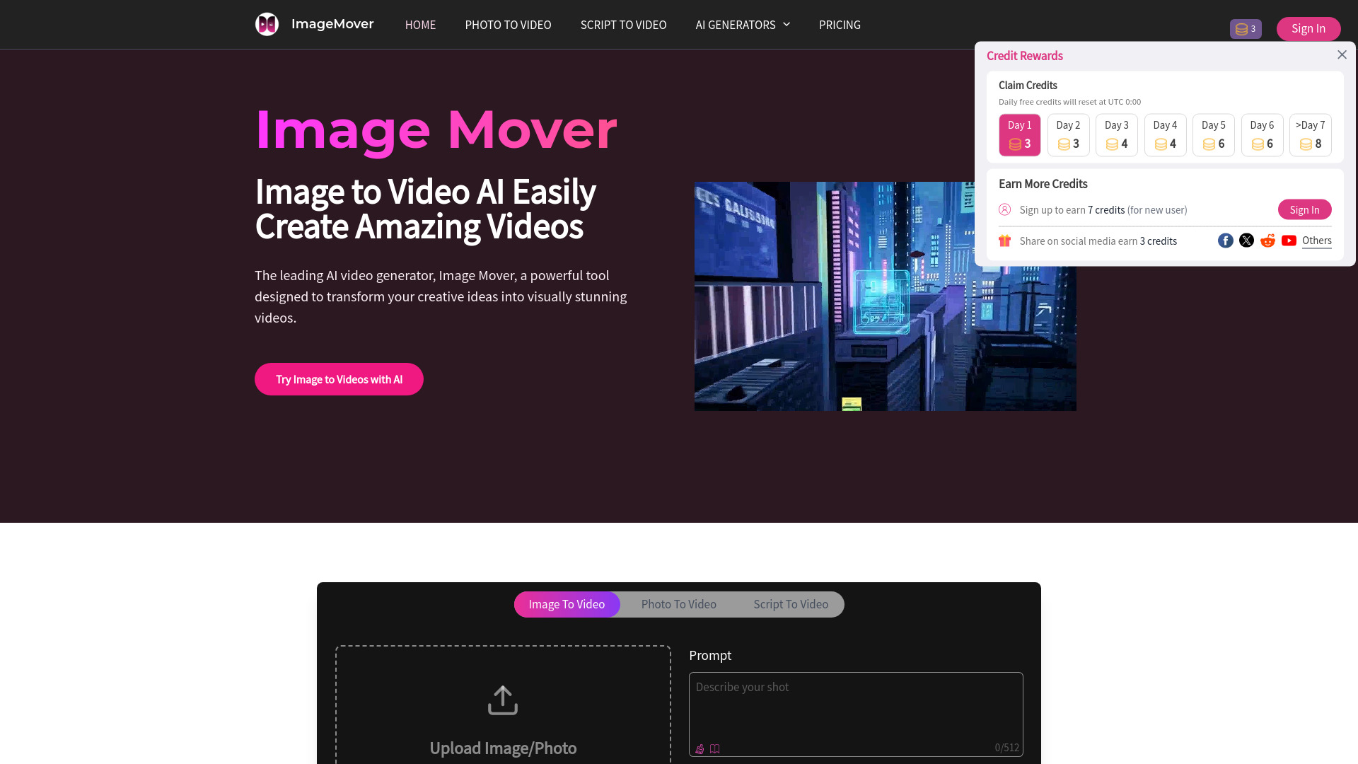 ImageMover screenshot