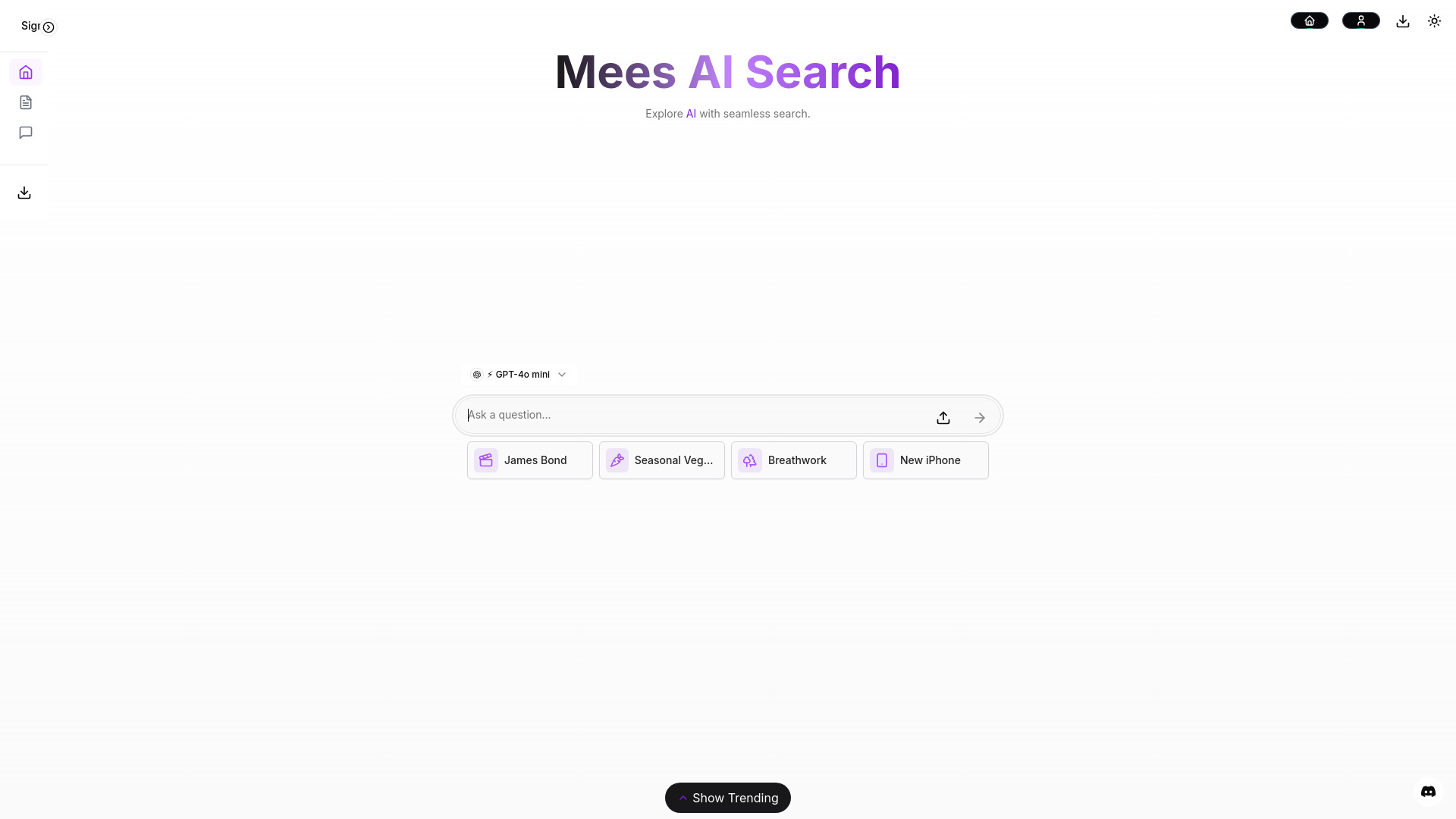Mees AI screenshot