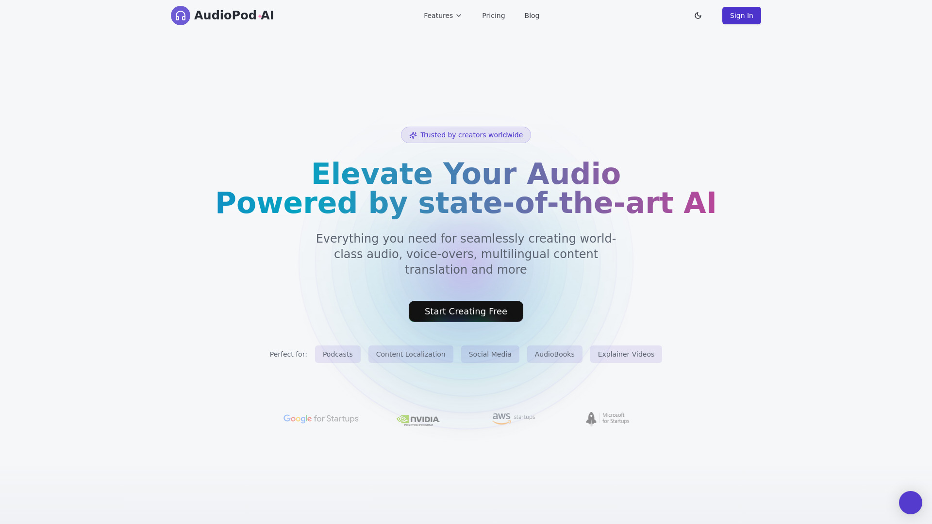 AudioPod AI screenshot