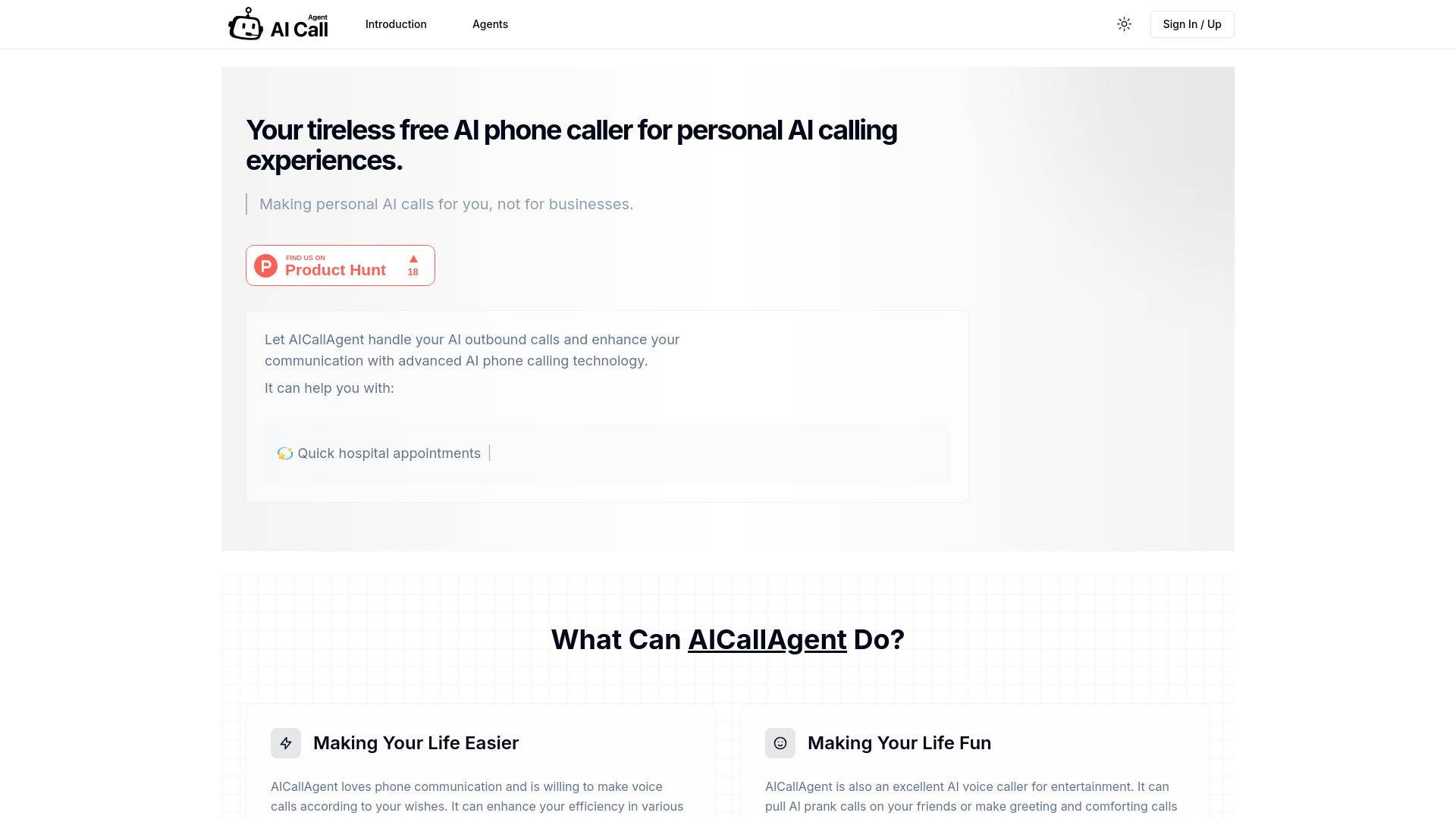 AICallAgent screenshot