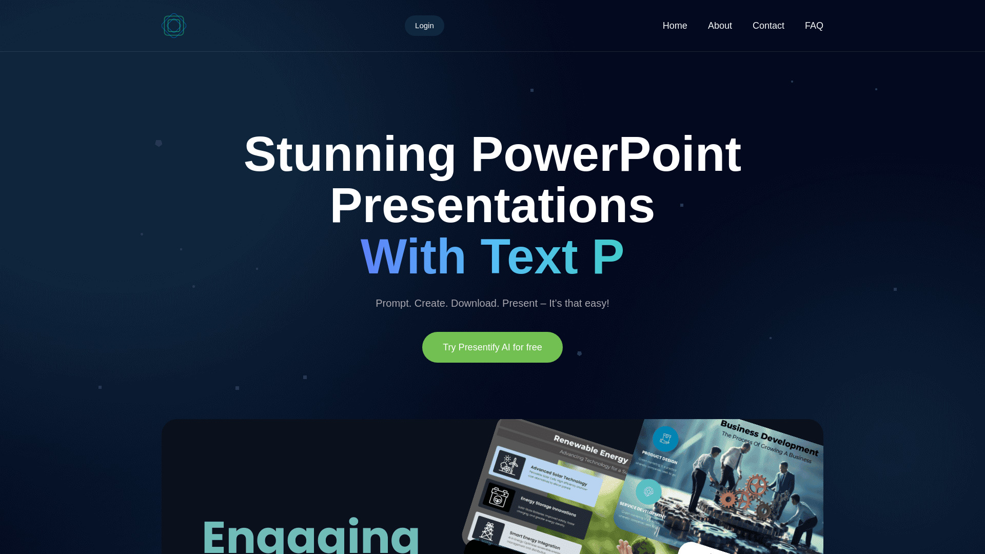 Presentify.ai screenshot