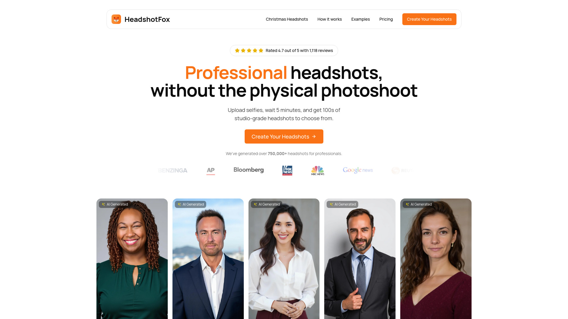 HeadshotFox screenshot