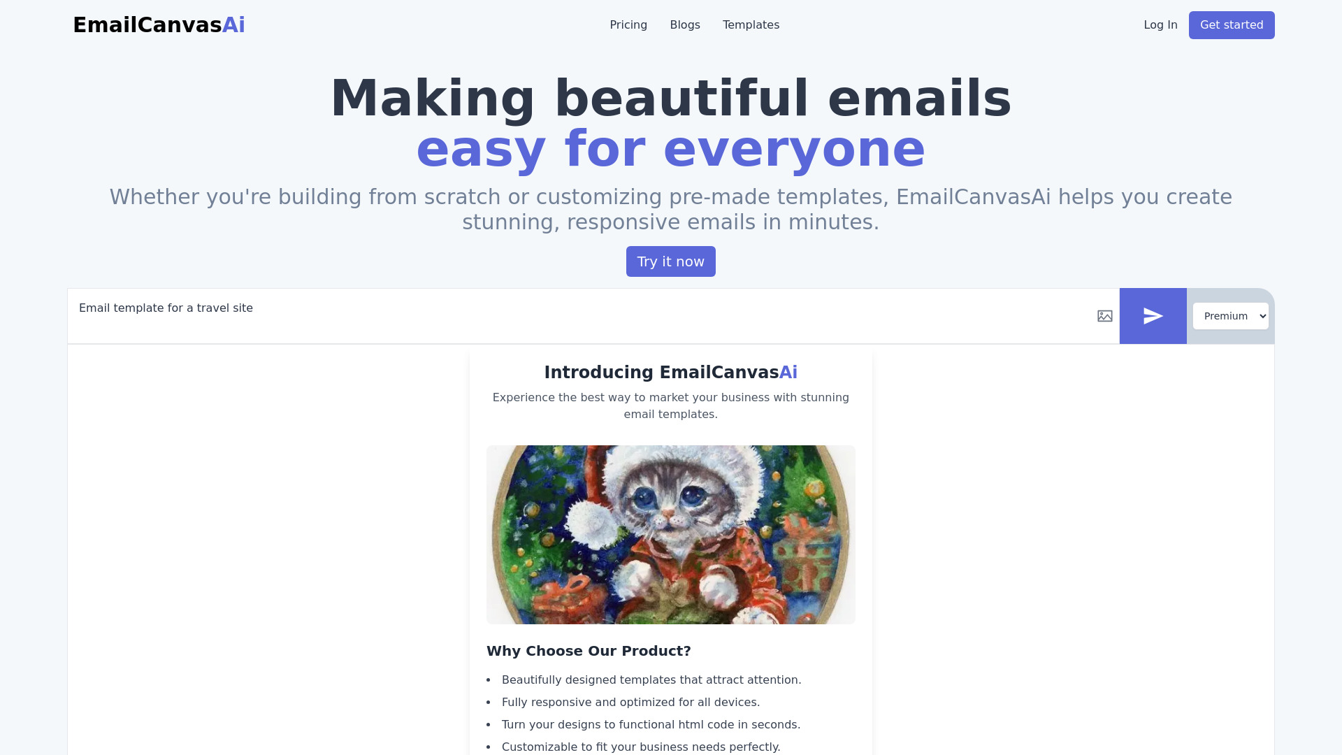 EmailCanvasAi screenshot