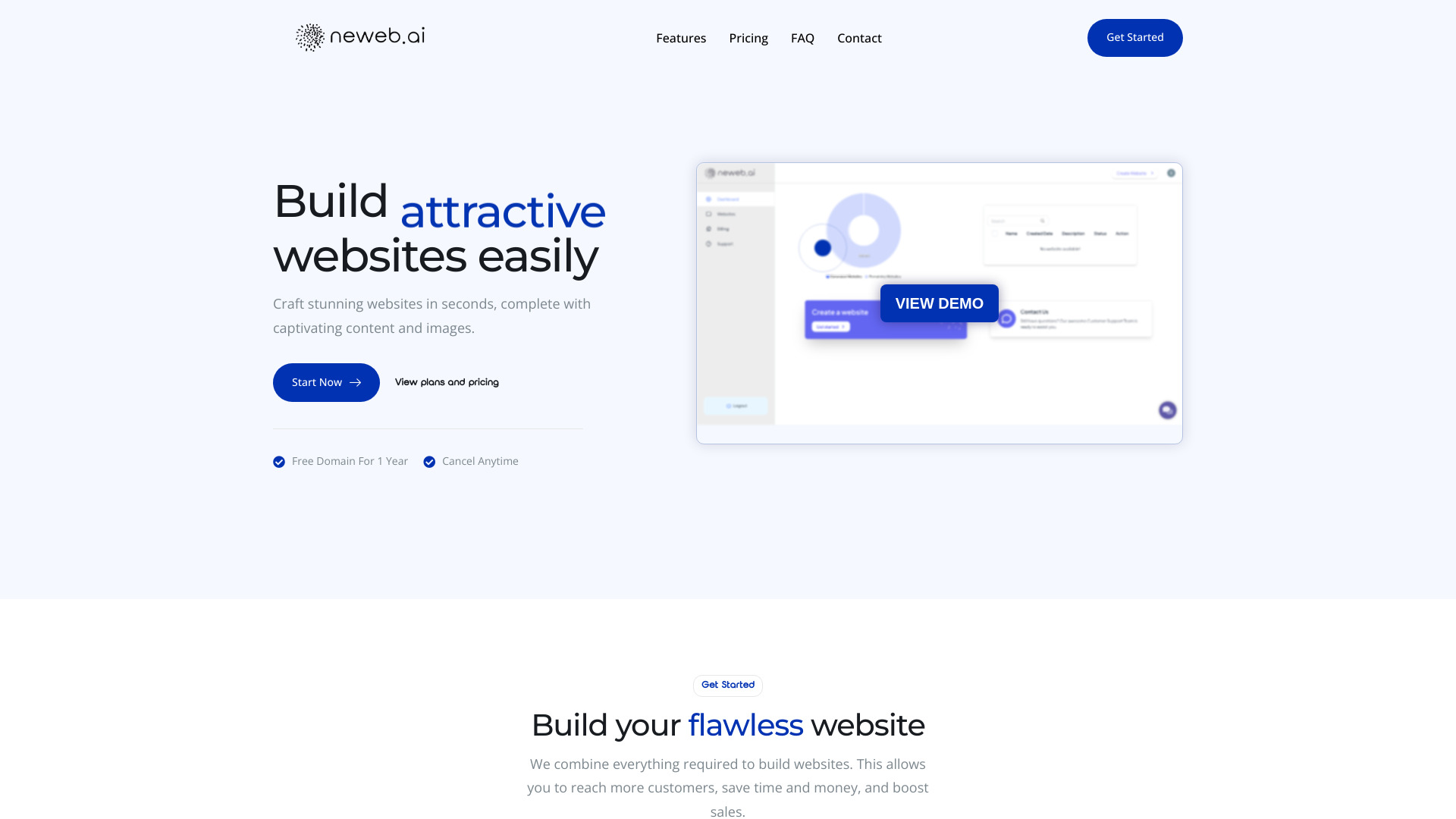 Neweb.ai screenshot
