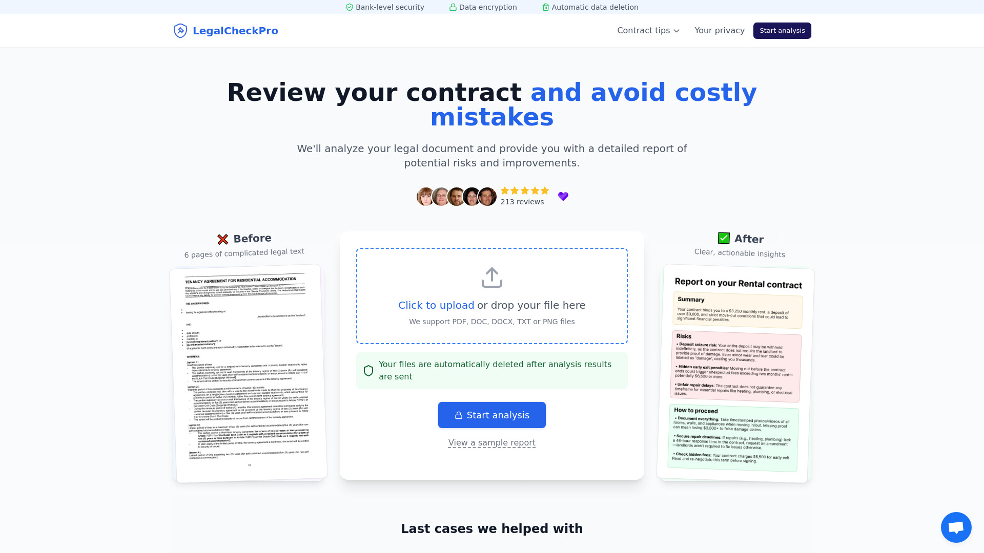 LegalCheckPro screenshot