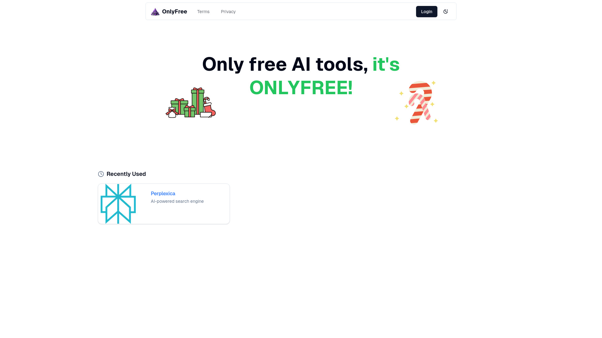 Onlyfree.ai screenshot