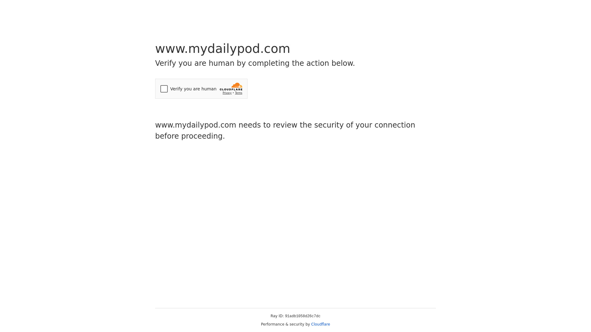My Daily Pod screenshot