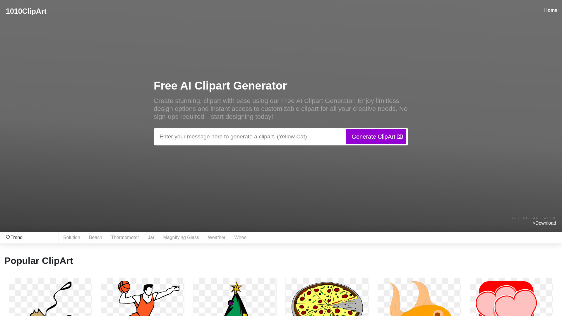 1010ClipArt screenshot