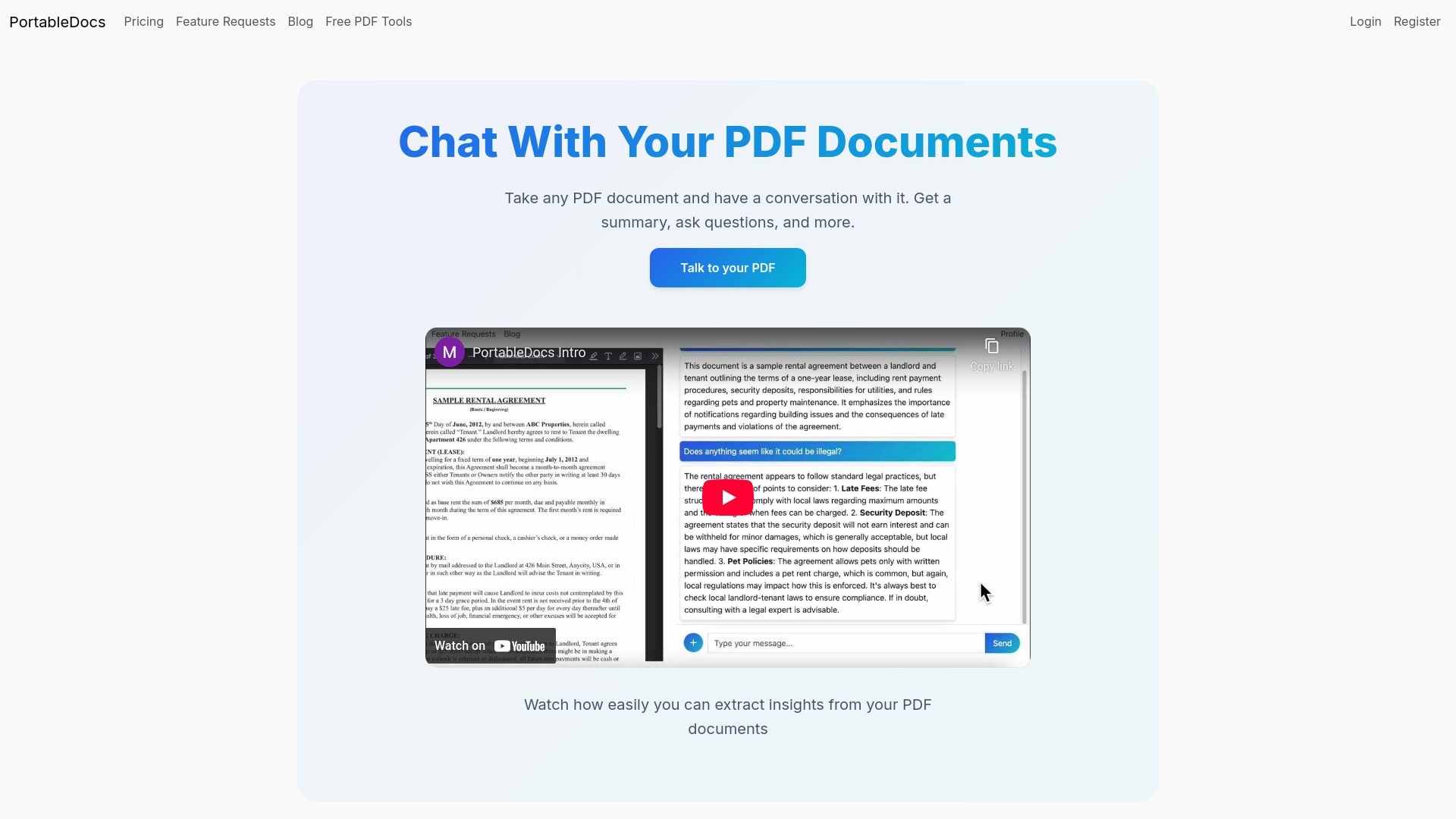 PortableDocs screenshot