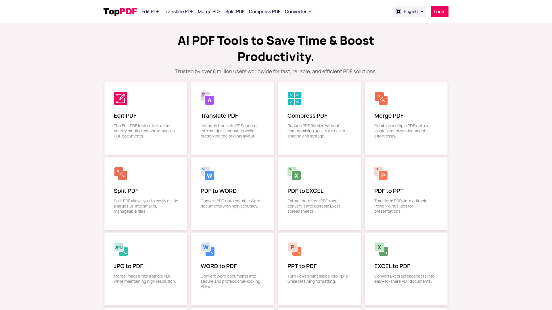 TopPDF screenshot