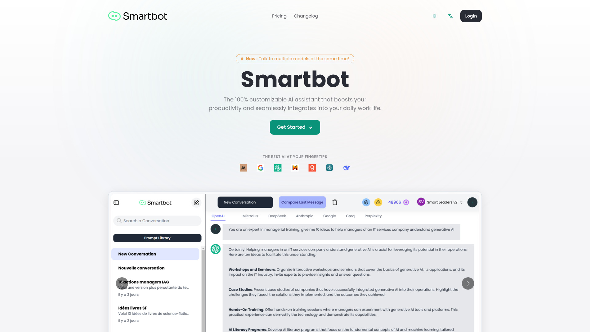 Smartbot screenshot