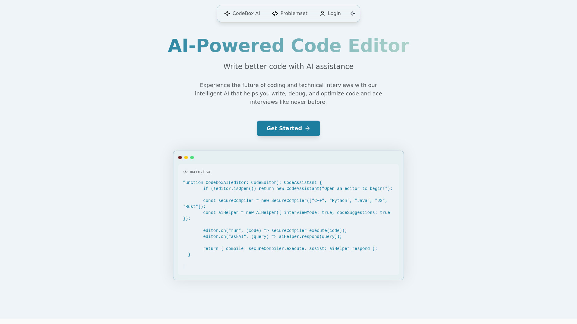 CodeBox AI screenshot