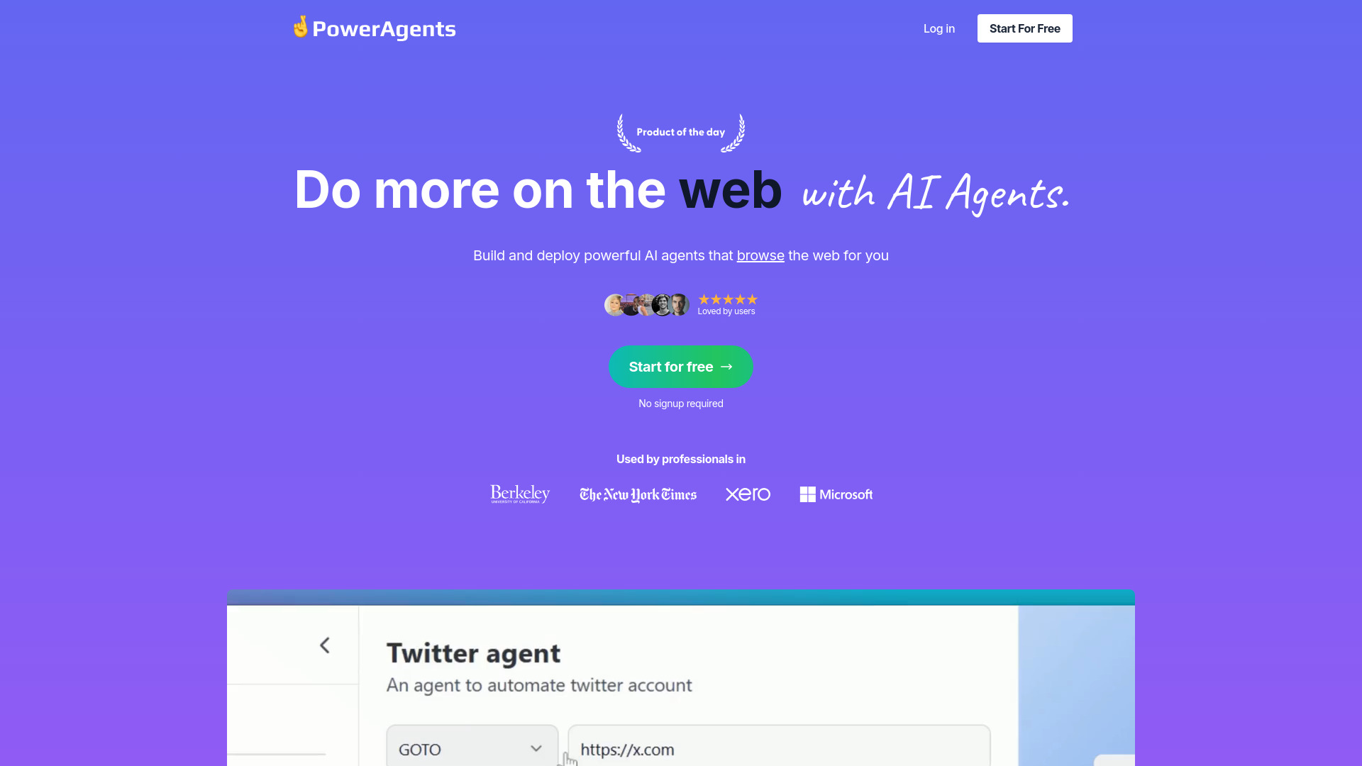 AIAgent.surf | PowerAgents screenshot