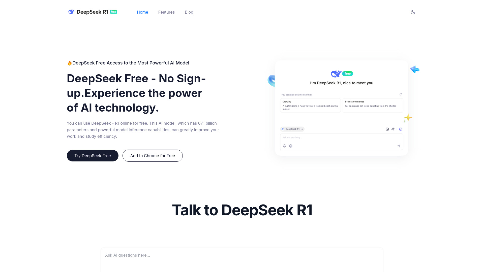 DeepSeek Free screenshot