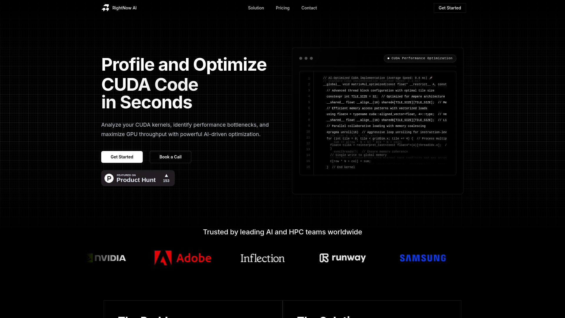 RightNow AI screenshot