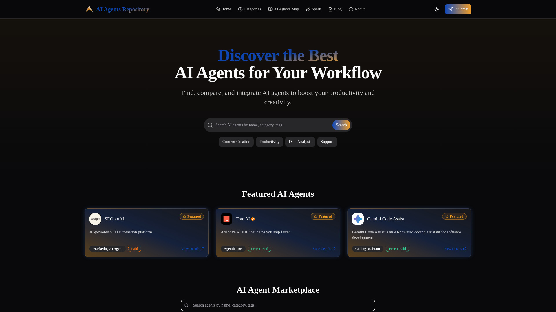 AI Agents Repository screenshot