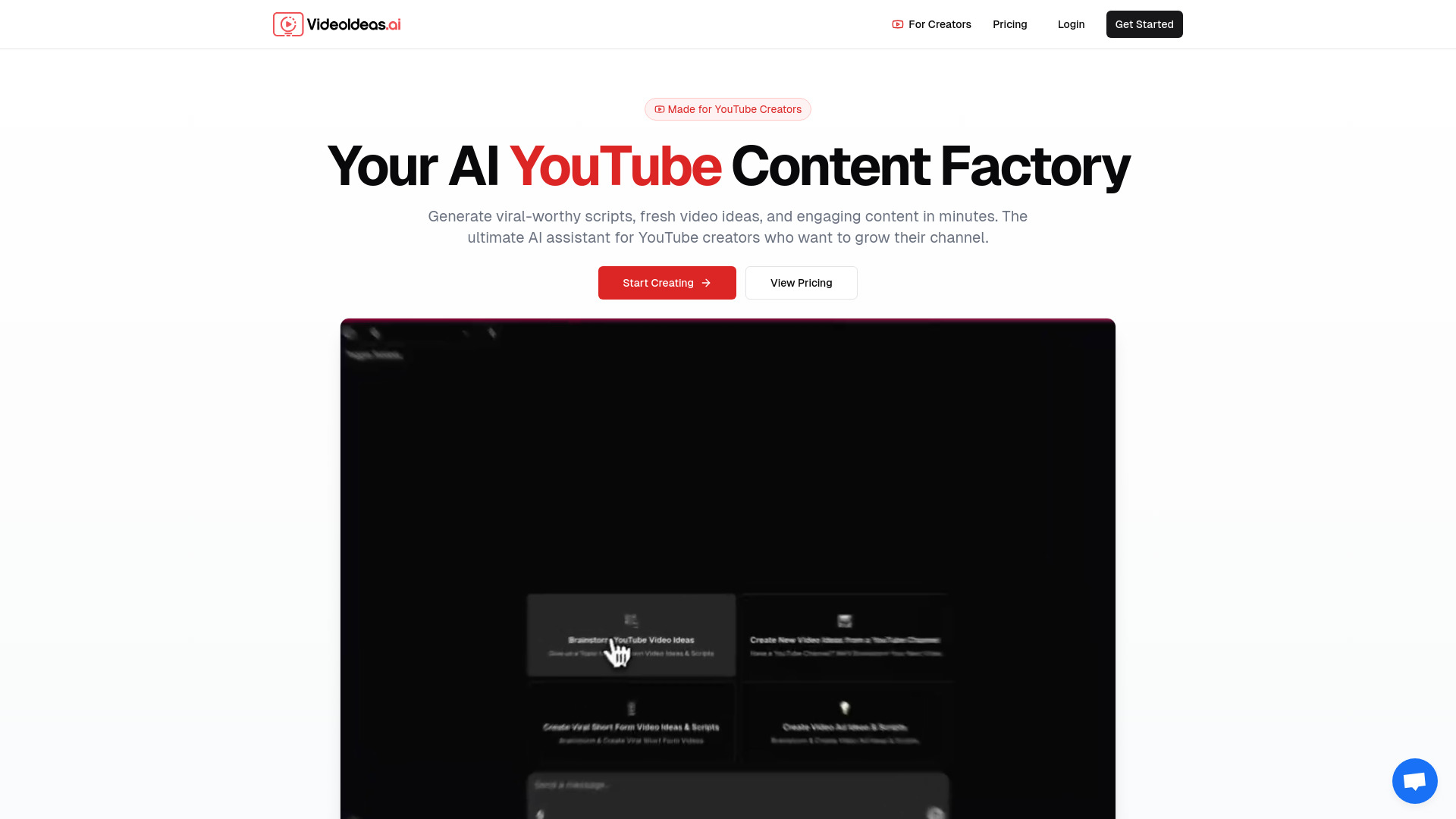 VideoIdeas.ai screenshot