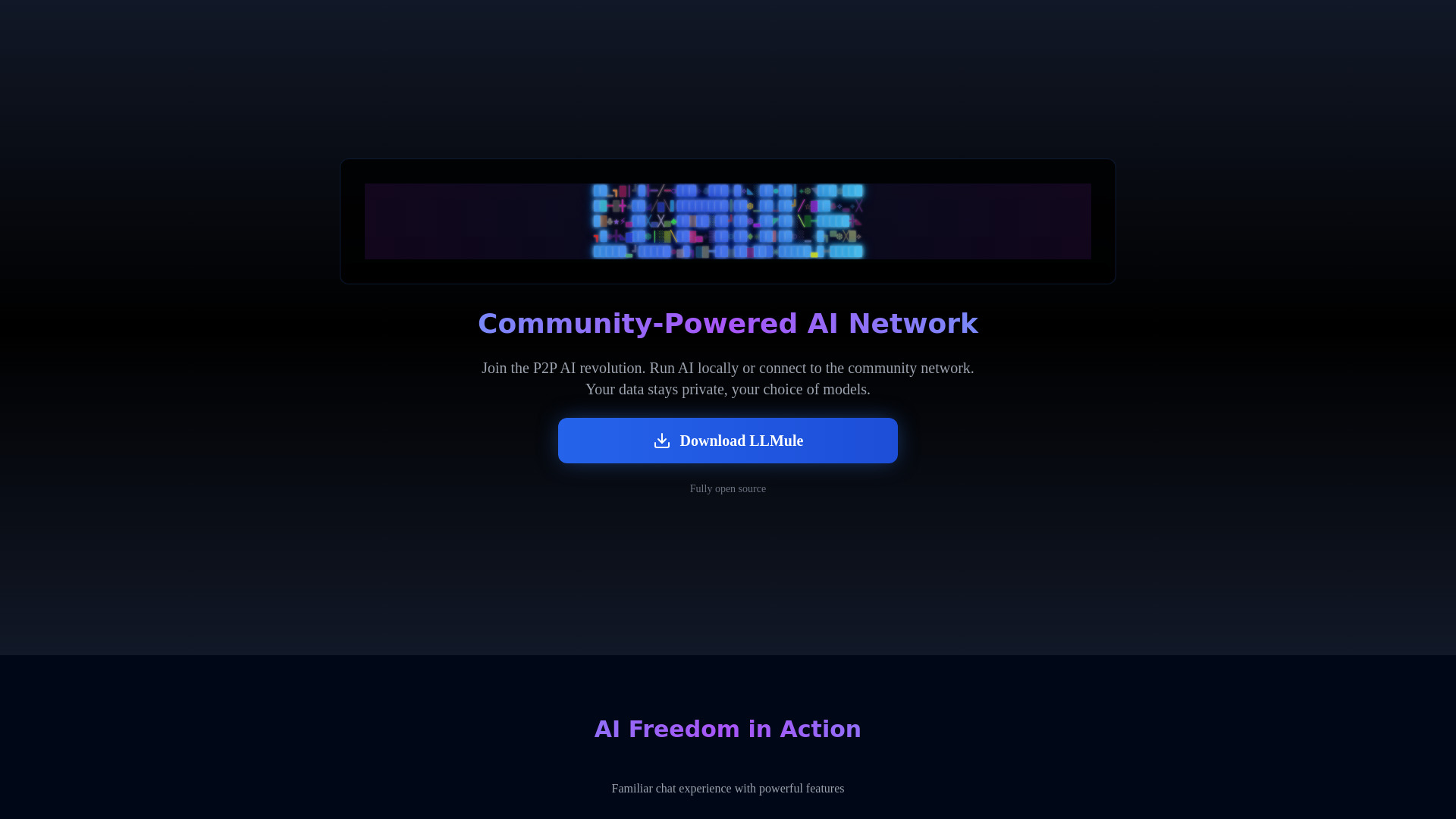 LLMule screenshot