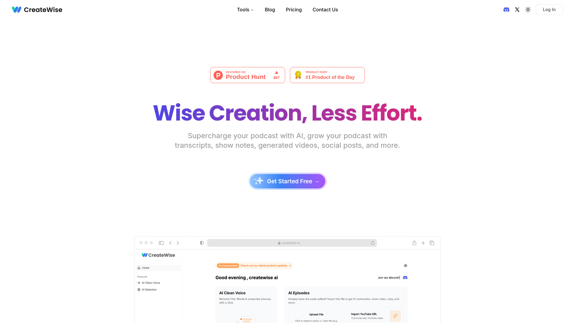 CreateWise AI screenshot