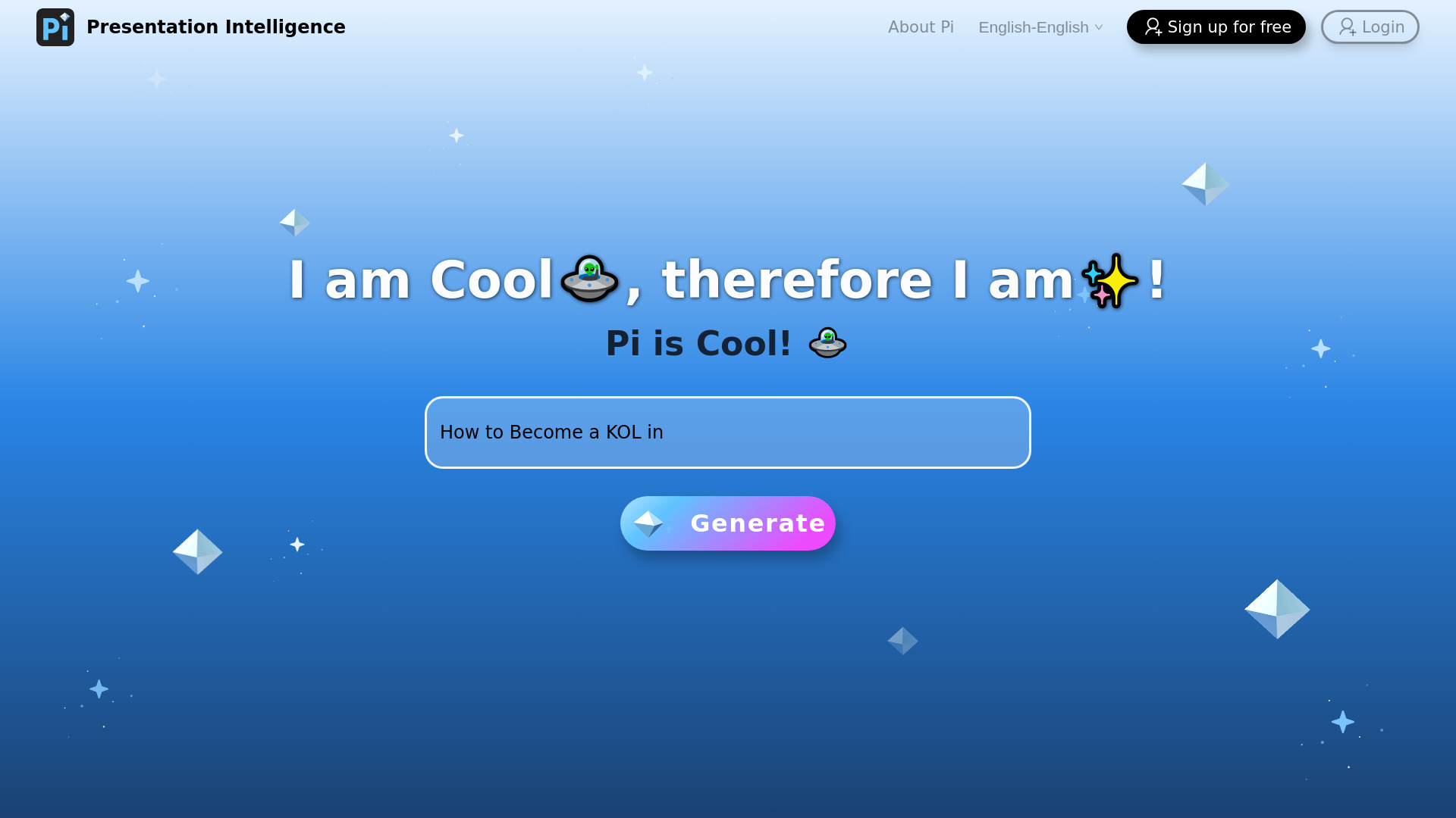 Pi(Presentation Intelligence) screenshot