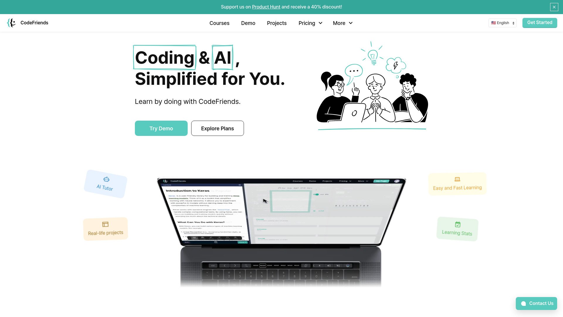 CodeFriends screenshot