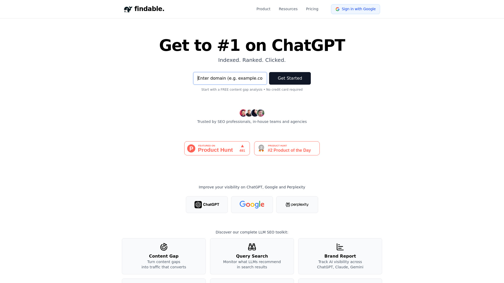 findable screenshot