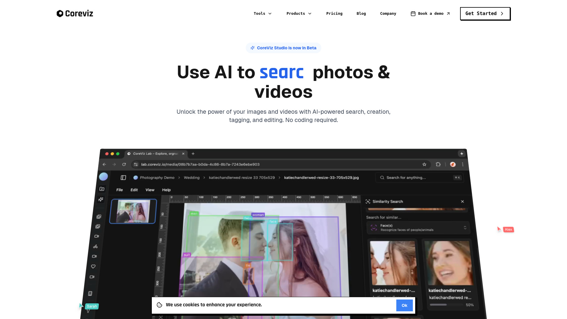 CoreViz screenshot