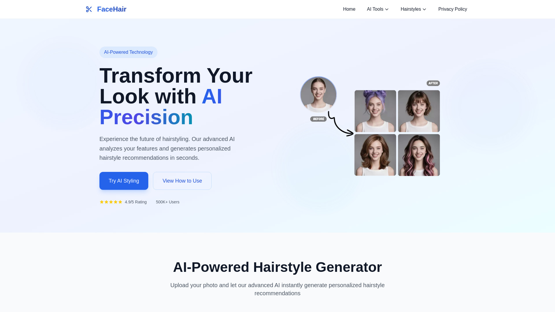 FaceHair screenshot