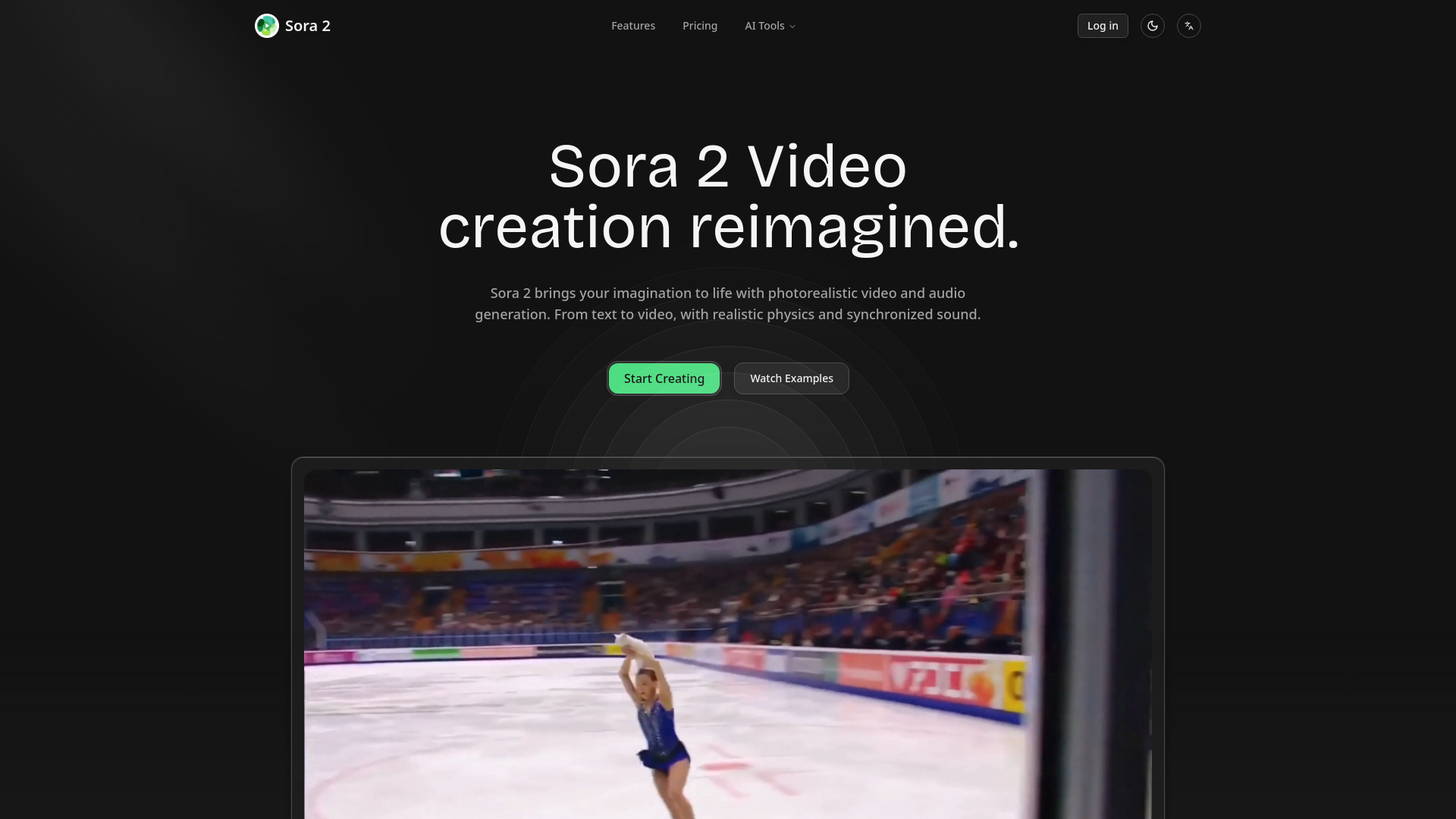 AI Sora 2 Video screenshot