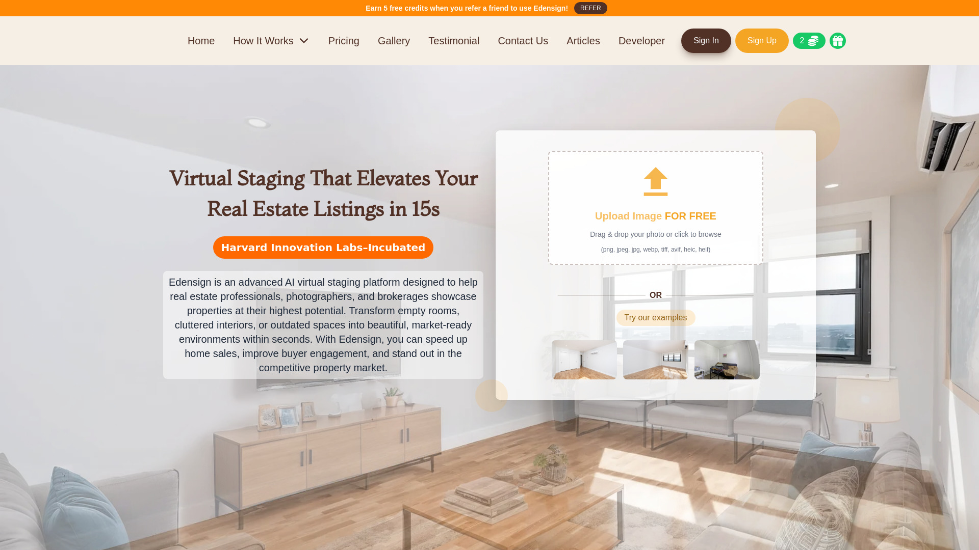Edensign screenshot