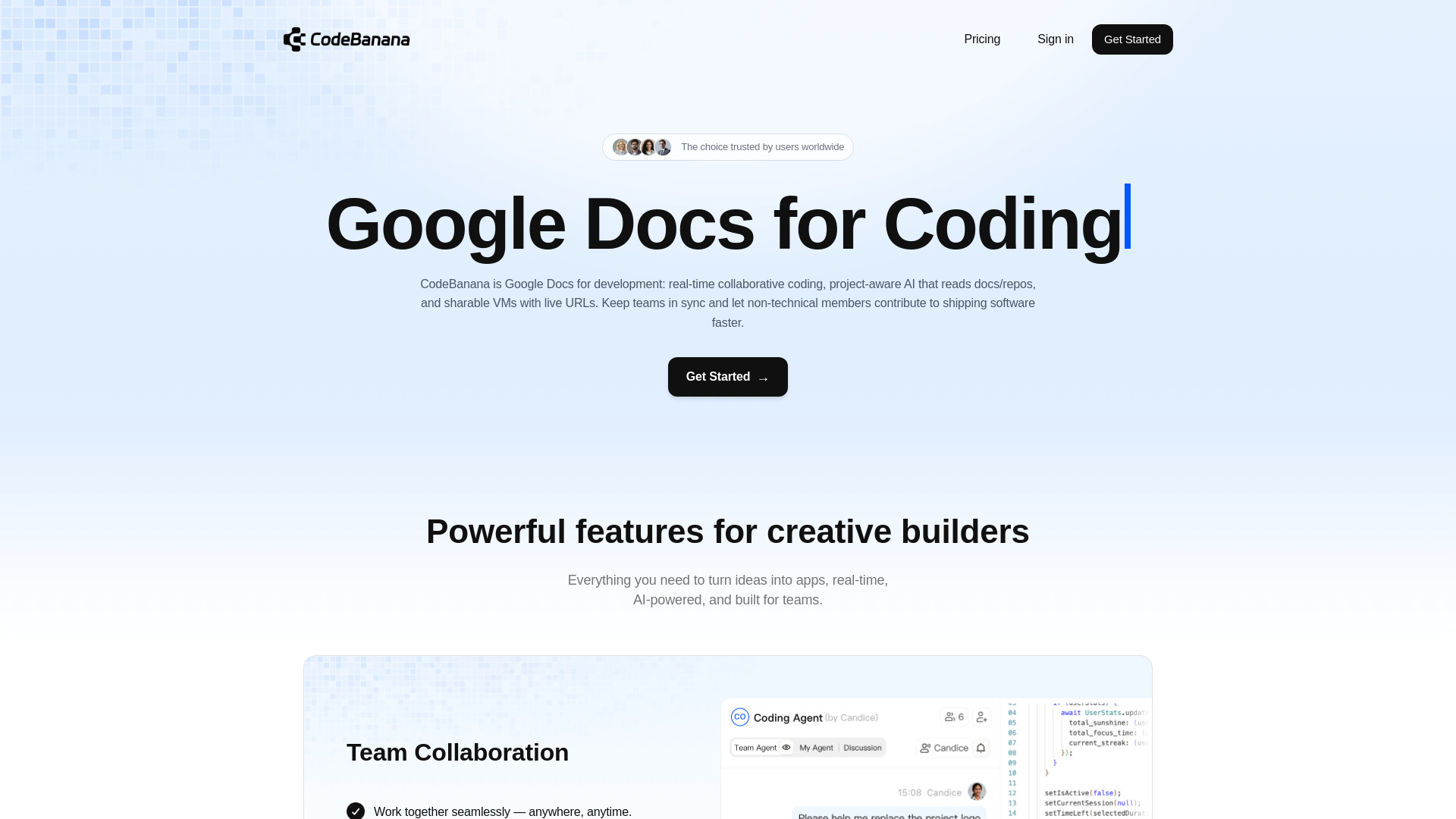 CodeBanana screenshot