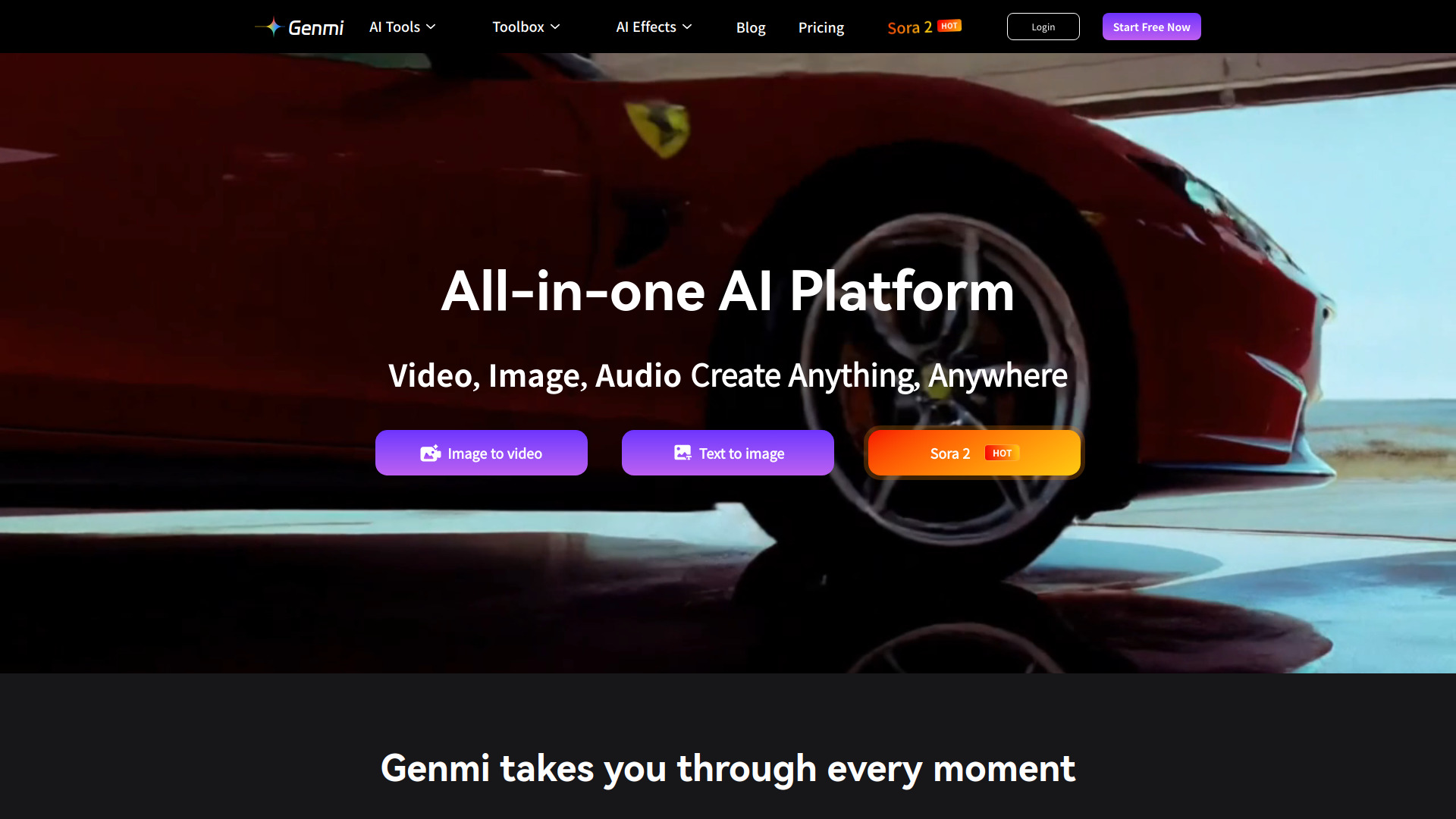 Genmi AI screenshot